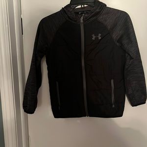 Under Armour ColdGear zip up jacket size YSM